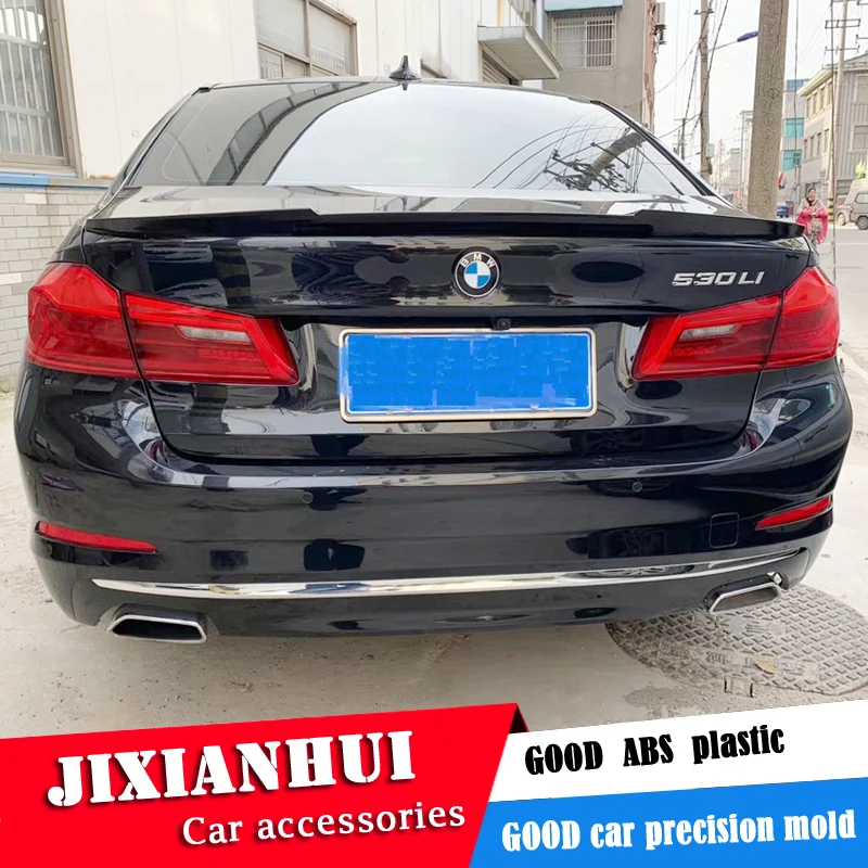 For F10 F18 Spoiler 2012-2016 BMW 5 series M 520i 320li 525li 528i ABS plastic Material Car Rear Wing Color | Автомобили и