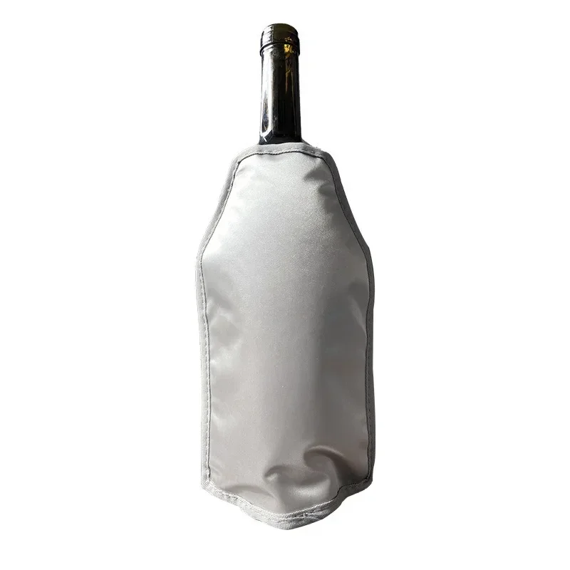 Wine Cooling Holder Ice Bag Jelly Picnic Beverage Nylon Wine Cooler Sleeve Soft Drink Rack Bar Tool Champagne Bottle Covers