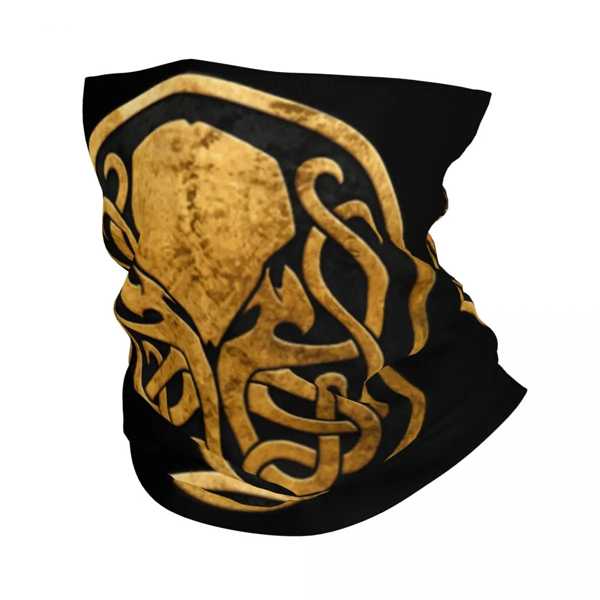 

Зимняя повязка на голову Call Of Cthulhu Lovecraft, обогреватель шеи для женщин и мужчин, походный велосипедный шарф-труба, бандана для лица, гетры