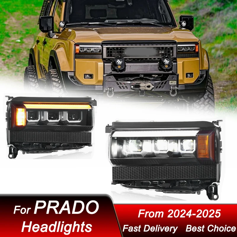 Barre LED Pour Toit Toyota Land Cruiser Prado LC250 2024-2025 - Neuf, Garantie 1 An