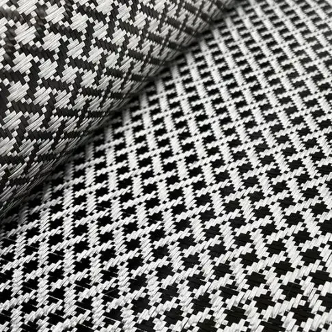 3K 240G Carbon Fiber Cloth Jacquard X Pattern Carbon Fabric For Car Inteior Automotive Motcycle Bike Fishing rod DIY