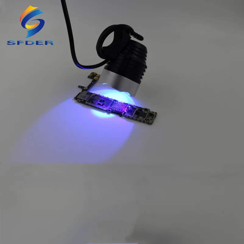 UV Glue Curing Lamp USB 5V LED Ultraviolet Green Oil Curing Purple Light for iPhone Motherboard Mobile Phone Repair Tool