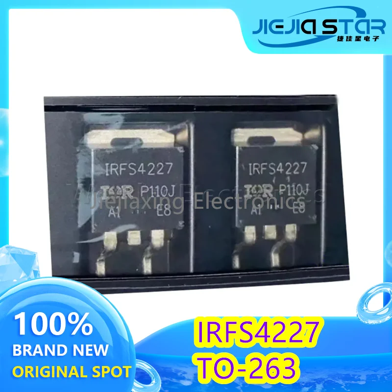 

(5/15pieces) IRFS4227 IRF4227 TO-263 MOS field effect tube 200V 130A original electronics in stock