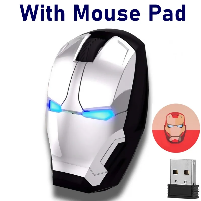 white wireless gaming mouse Wireless Mouse USB Computer Mouse Silent Mause LED Light Ergonomic Optical Gaming Noiseless Mice Wireless Mouse For PC Laptop pc gaming mouse Mice