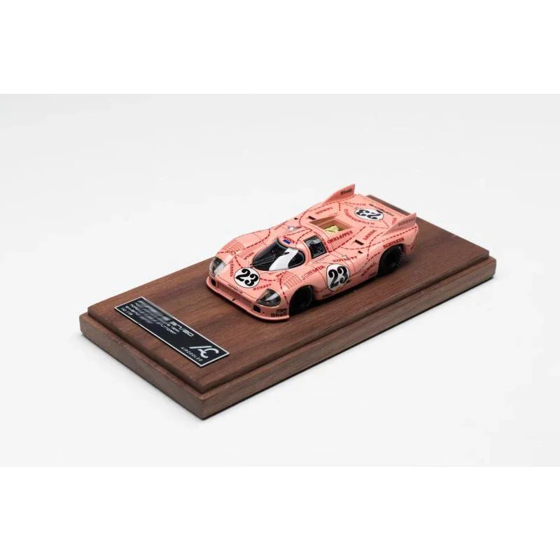 

AirCooled 1:64 Le Mans Pink PIG 917 Resin Diorama Car Model Collection Miniature Carros Toys