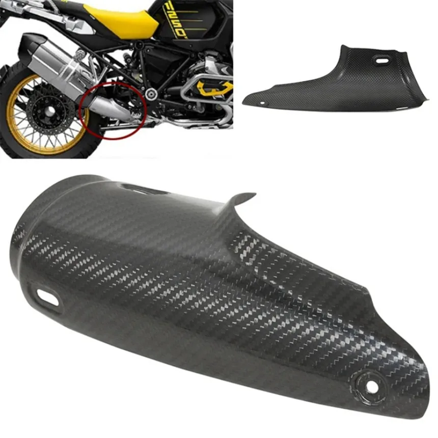 

Motorcycle Exhaust Muffler Pipe Heat Shield Cover Guard Anti-Scalding Cover Fit for BMW R1200GS 2013-2018 R1250GS 2019-2023 1PC