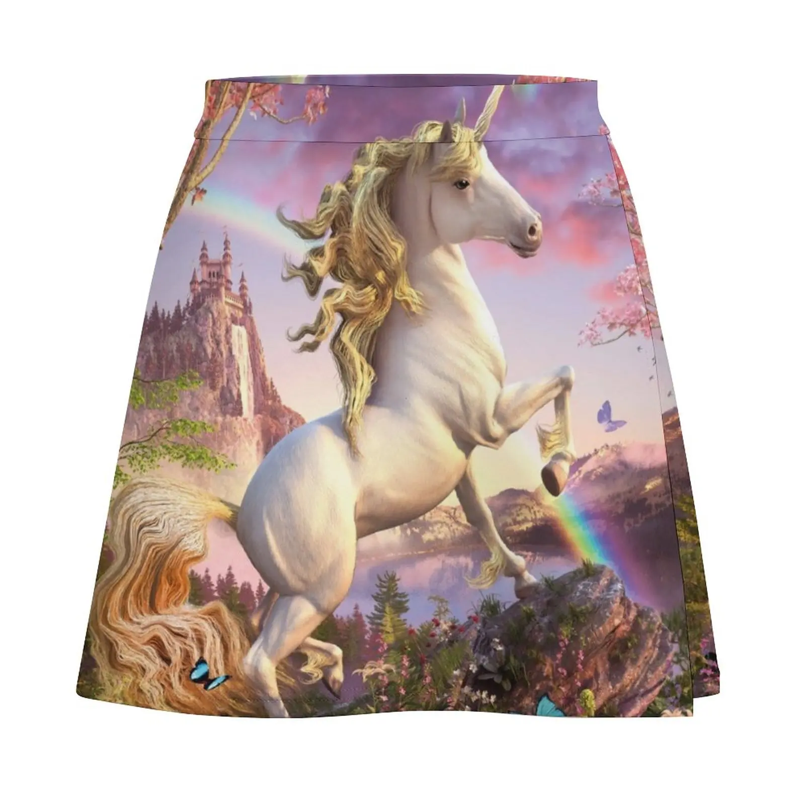 Awesome Unicorn 2019 Mini Skirt Women's summer dress korean style women clothing