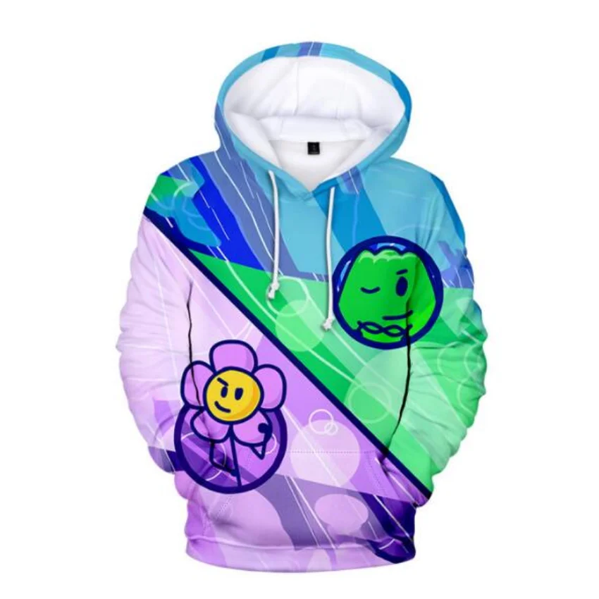 Jacknjellify Battle for Dream Island 3D Print Women/men Hoodie Sweatshirt Streetwear Hip Hop Pullover Hooded Jacket Outwear