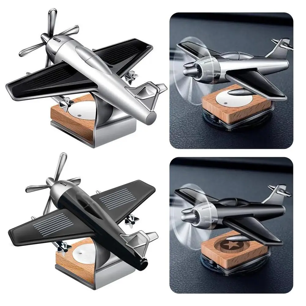 

Solar Rotation Helicopter Car Aromatherapy Air Freshener Car Light Decoration Accessories Fragrance Interior Deodorant B2W8