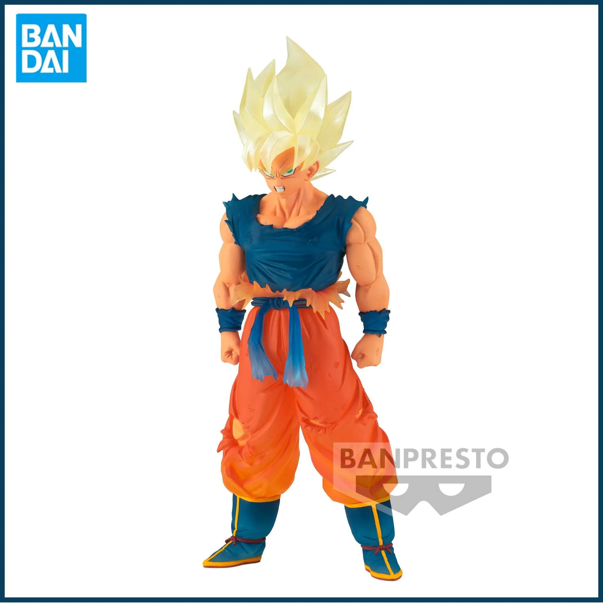 

In Stock Original Anime Dragon Ball Z Son Goku CLEARISE PVC Action Figure Collector Toys for Children Super Saiyan Gift 17cm