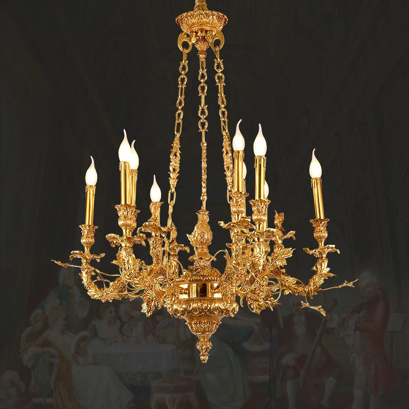 Французская декоративная люстра Rococo для помещений