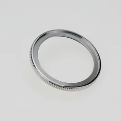 Premium 316L Stainless Steel Coin Edge Watch Bezel (Shiny Silver)