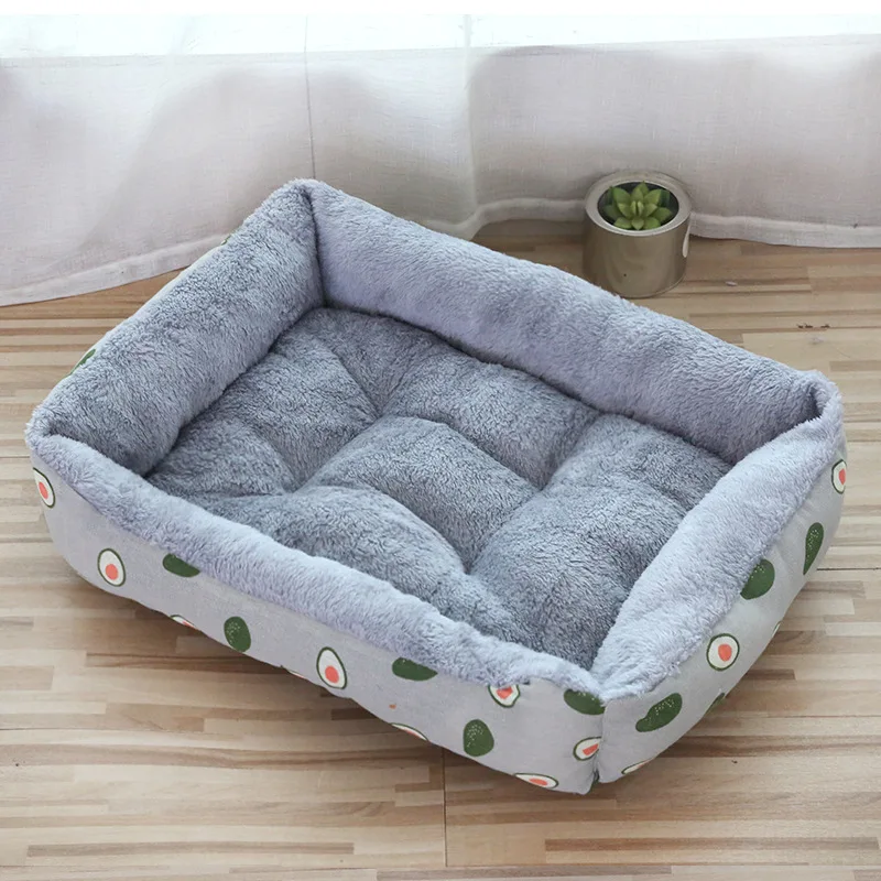 

Pet Dog Bed Warm Dog Bed for Large Dogs Bed Comfortable Pet Kennel Labradors House Washable Cat Mat Super Soft Cat Cushion