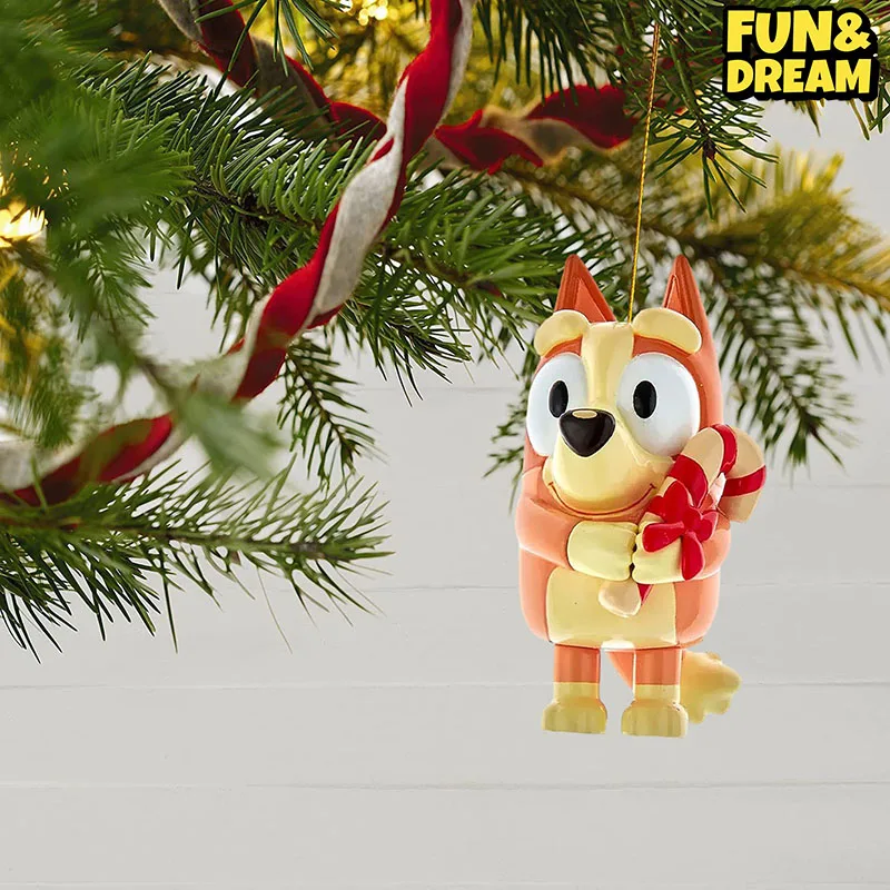 New Christmas Decoration Cute Cartoon Dog Bruy Christmas Series Christmas Tree Pendant Christmas Tree Decoration Festive Pendant 2