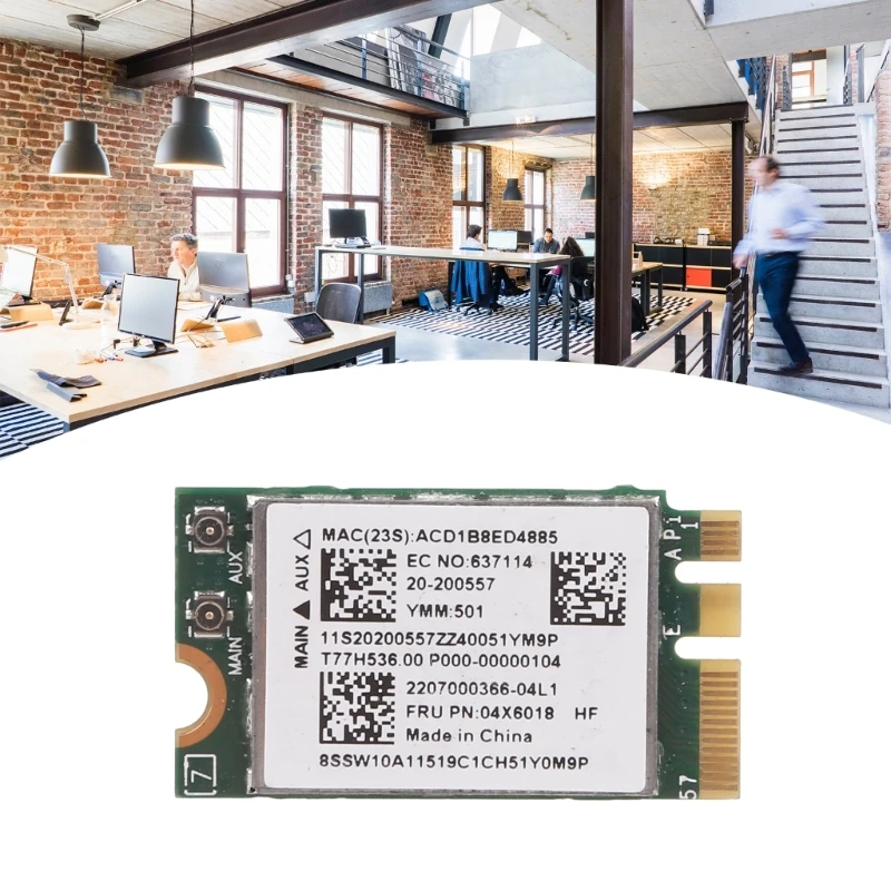 

BCM943142Y M.2 NGFF Wlan BT4.0 Wifi Wireless Card For Lenovo G40-30 G40-45 P9JB