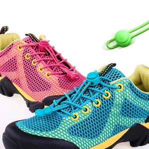 1 пара, 22 цвета, эластичные шнурки с круглым замком, без завязок, шнурки для обуви для детей и взрослых, быстрые ленивые шнурки, резиновые кроссовки, шнурки T1