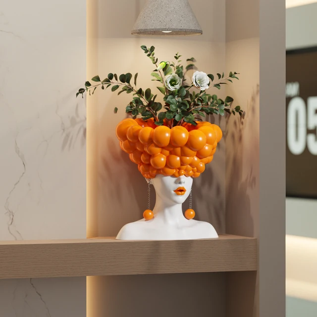 Rosé Muse Sculptural Bust 2