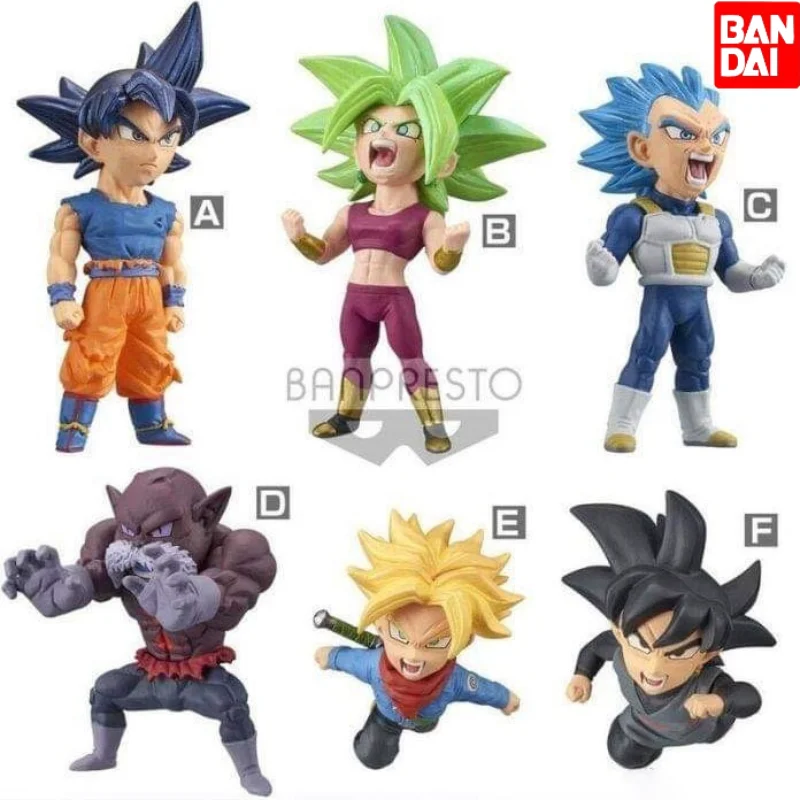 

Original Bandai Banpresto WCF Dragon Ball Super Battle of Saiyan Vol.6 Qversion Anime Figure Model Toy Gift Collection Ornament