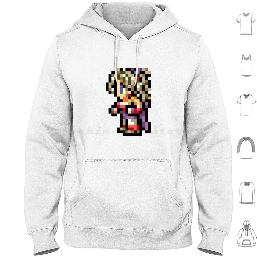 Final Fantasy Vi-Terra Sprite Felpe Con Cappuccio Manica Lunga Final Fantasy Final Fantasy Finalfantasy Pixel Pixel Art Pixelart