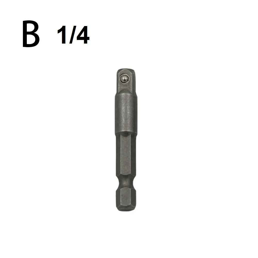 1/3 stücke Buchse Adapter 1/4 Hex Schaft Verlängerung Bohrer Bits Bar Set Für Anpassungen An Für Schlagschrauber schraubendreher Griff Werkzeug – Detail 9