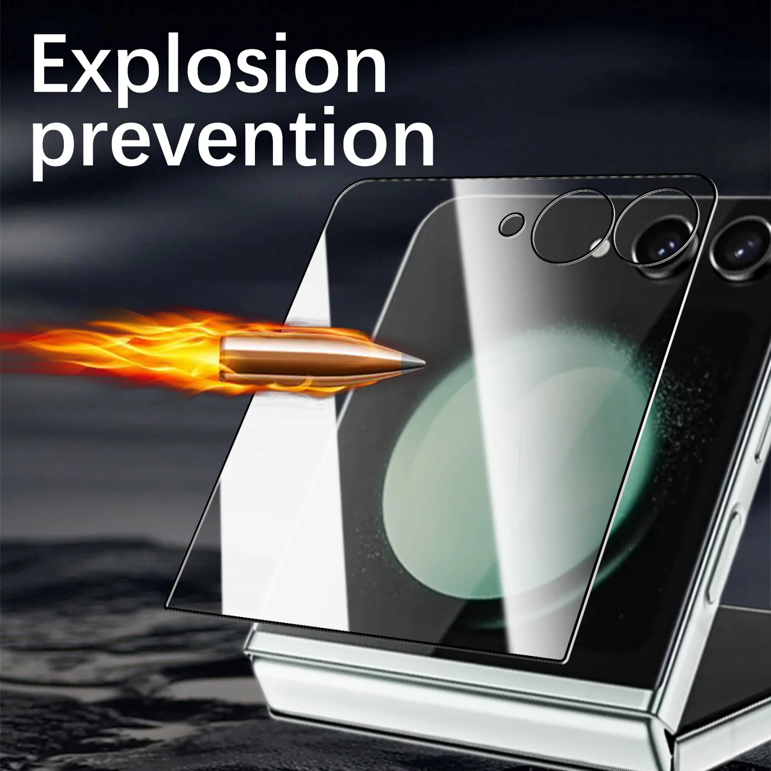 Premium Tempered Glass Screen Protector for Samsung Galaxy Z Flip - Easy Installation & Anti-Scratch Protection