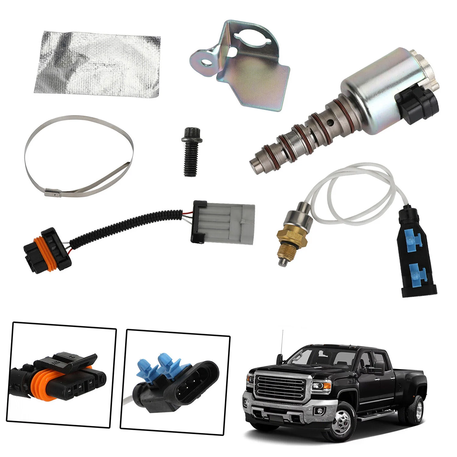 

3C3Z6F089AA 5C3Z6F089BA 12635324 12643471 Turbo VGT набор для настройки-Vane-датчик положения флейты для Ford соленоид VGT л