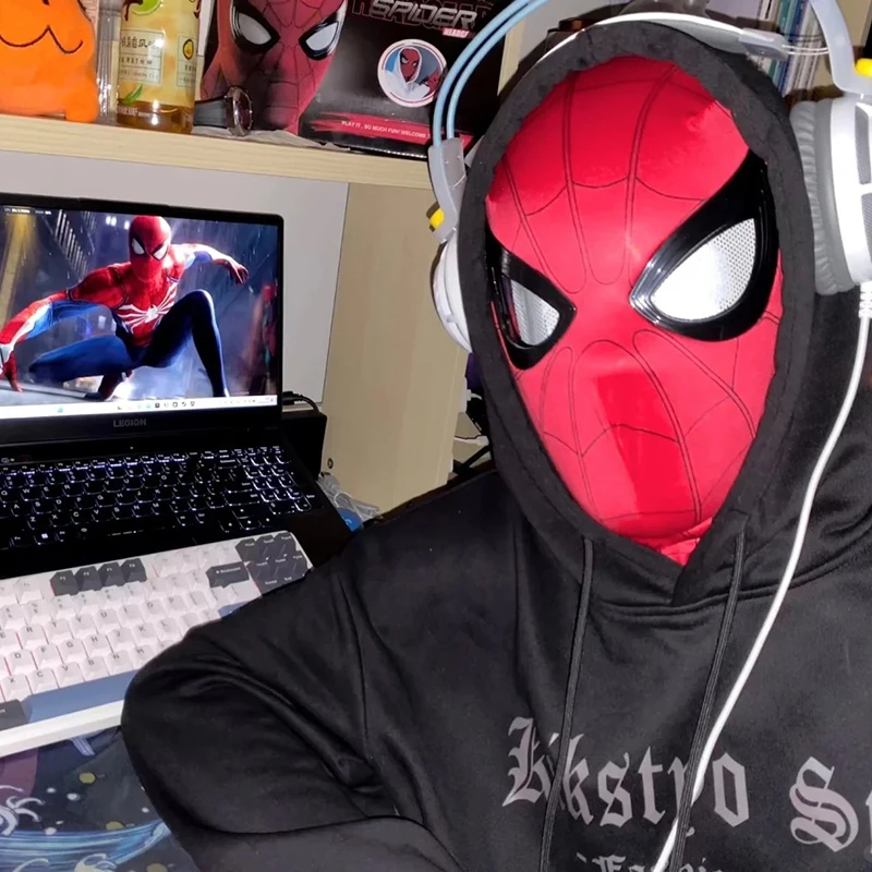 Déguisement enfant Spider-Man Masque électronique - Déguisement enfant - Achat & prix