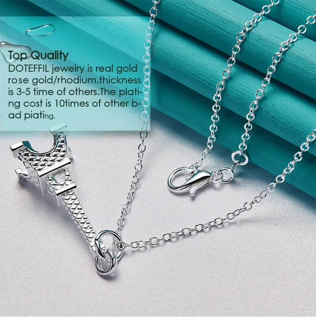 ティファニー エッフェルタワーチャーム & スターリングシルバー