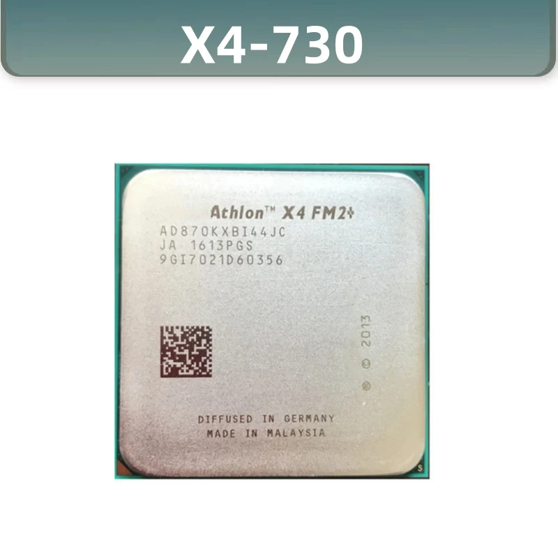 

4-ядерный процессор Athlon X4 730 2,8 ГГц AD730XOKA44HJ разъем FM2