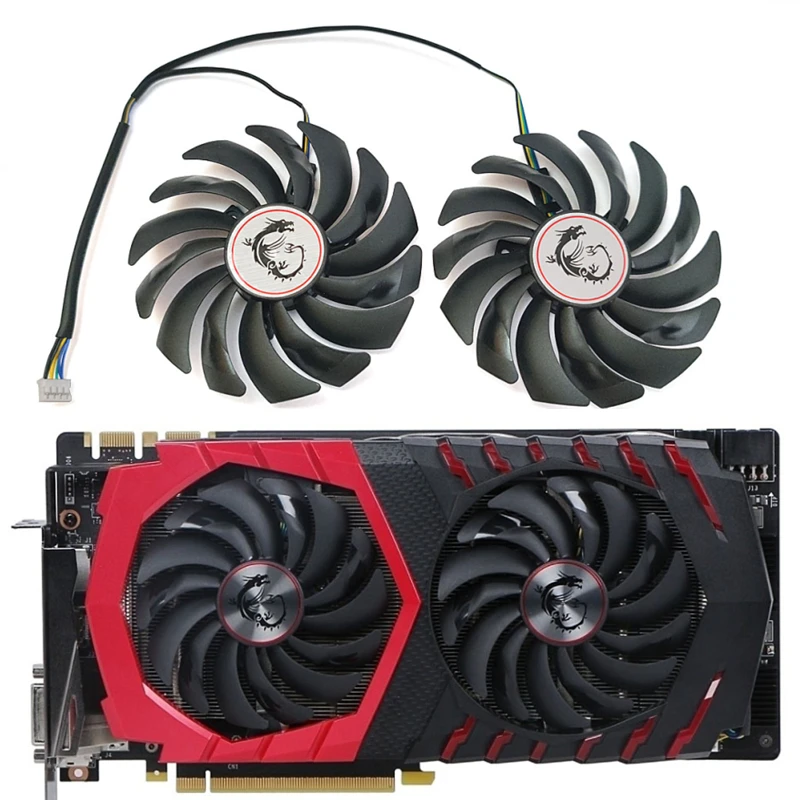

Новый 95 мм 4PIN PLD10010S12HH GTX 1080 1070 1060 вентилятор GPU, для MSI RX470 480 570 580, GTX 1080 Ti 1070 1060 Вентилятор Охлаждения видеокарты