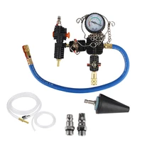 Car Radiator Coolant System Vacuum Purge Water Antifreeze Changer Coolant Refill Tool Kit With Adapter 2