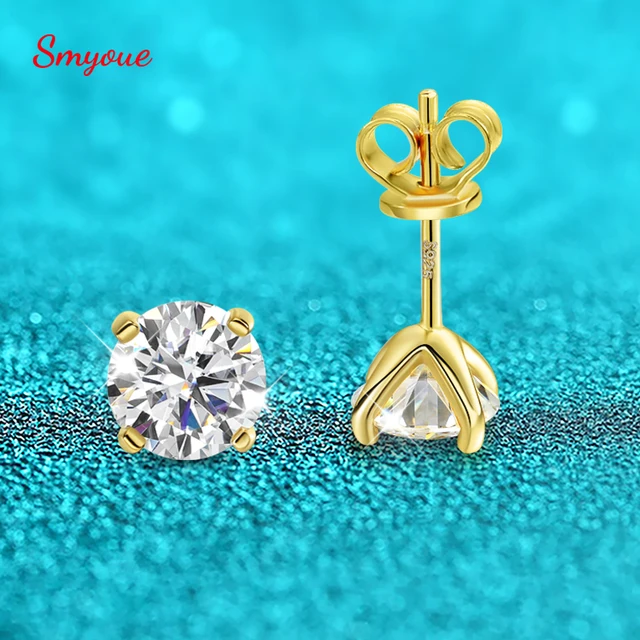 [알리익스프레스] Smyoue Moissanite 스터드 귀걸이: 화려함과 우아함의 걸작