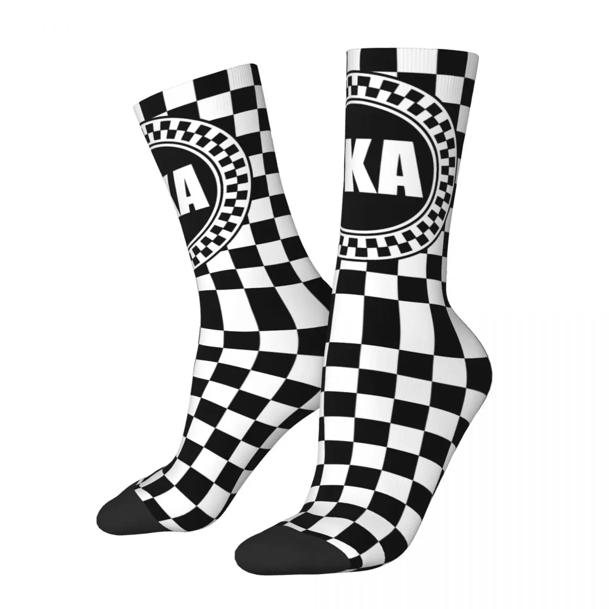 

Casual Women Men Socks 2 Tone Music SKA-rock SKA Logo Accessories Comfortable Two Tone 2Tone SKA Check Dress Socks All Season