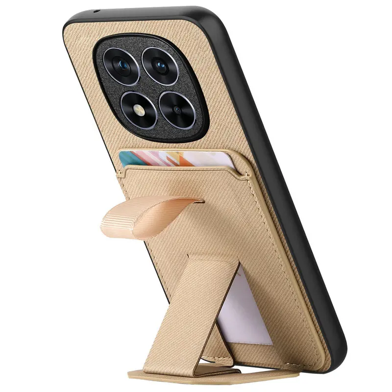 Luxury Leather Back Case with Stand – Premium Cover
