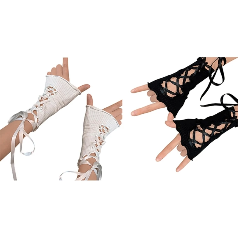 

Y2k Arm Cuffs JK Arm Sleeves Y2k Arm Sleeves Sleeves Cuffs Lolit Wrist Cuff