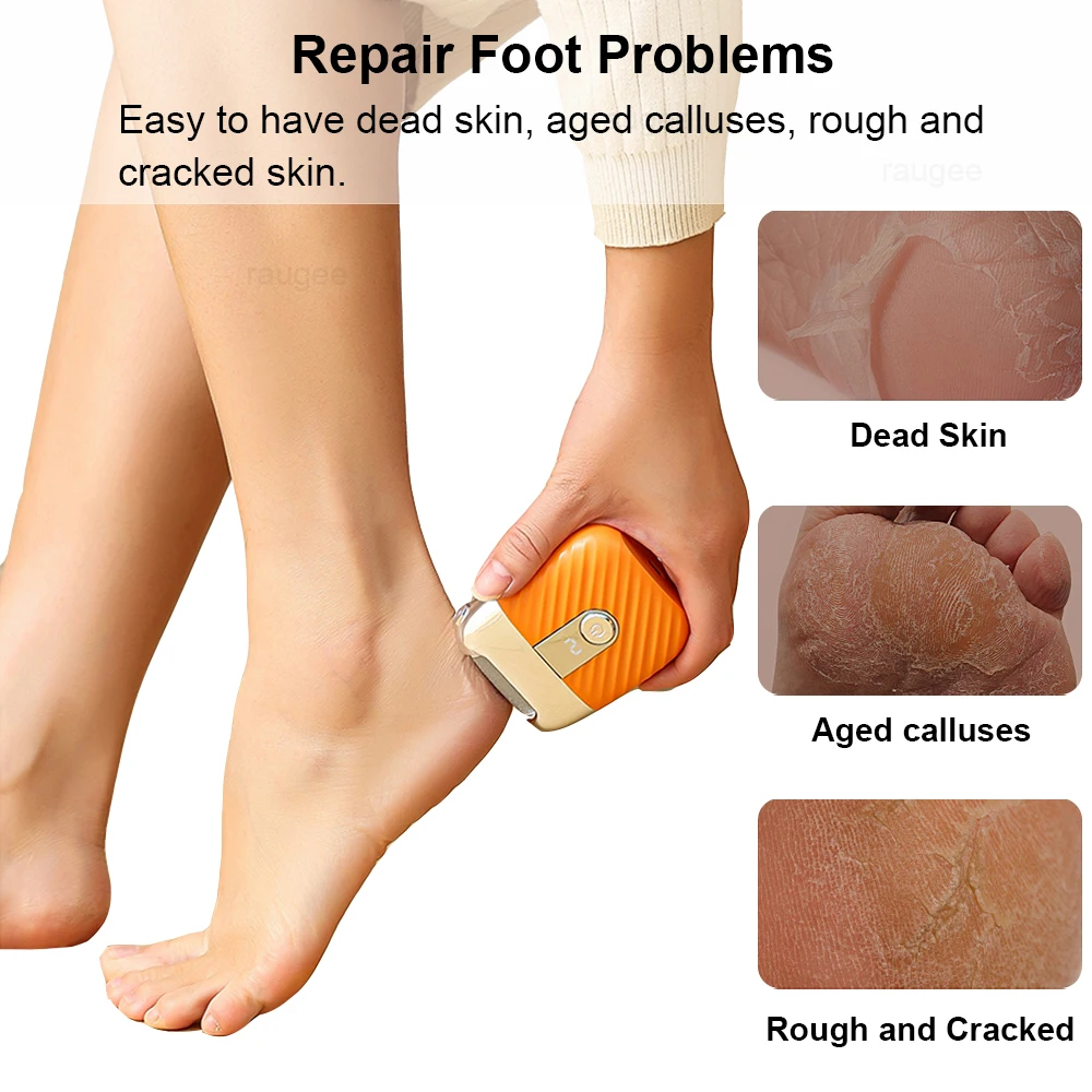 Râpe pieds électrique rechargeable usb anti-callosités pieds_voghion.com