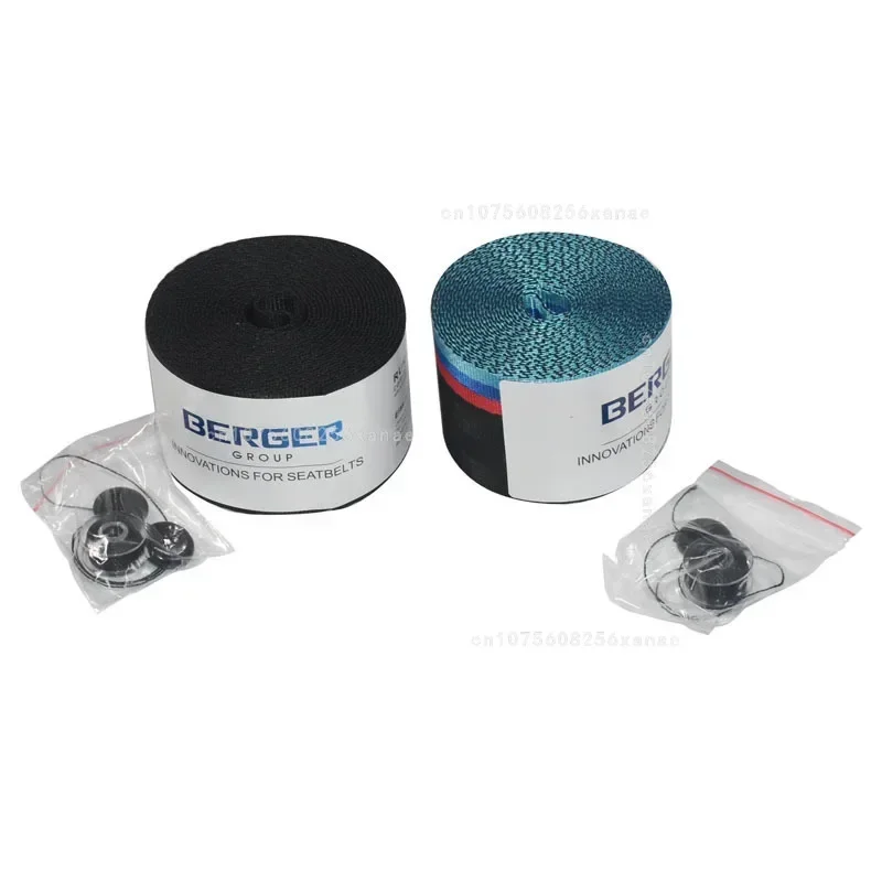 3.6M*4.8CM Car High-Strength Auto Seat Belt Webbing Fabric Racing Car Modified Seat Safety Belts Harness Strap