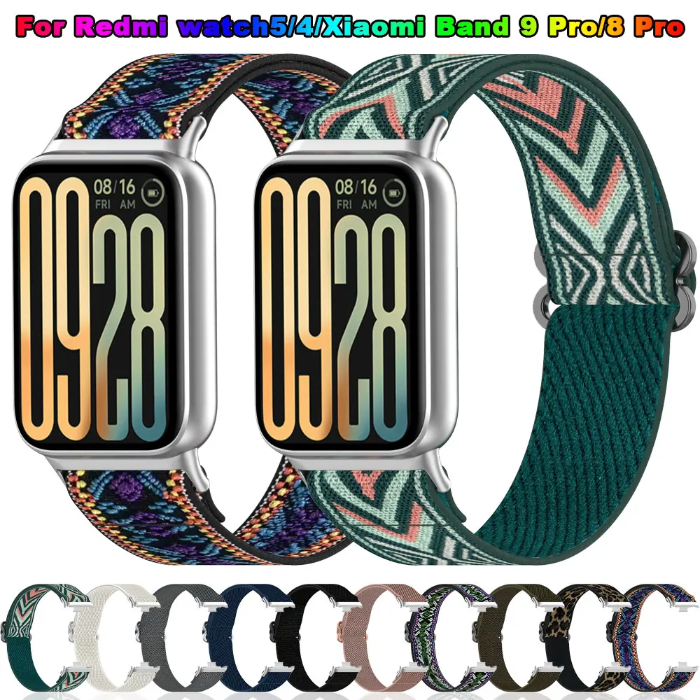 Sports Nylon Elastic Watchband - Durable Replacement Bracelet Wristband Strap
