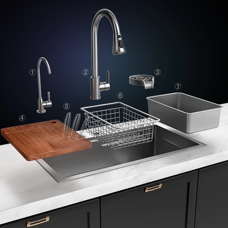 Black Stainless Steel Kitchen Sinks