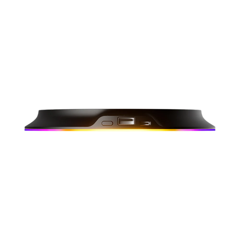 USB 2.0 포트 쿨러 도킹 RGB 홀더 도크 베이스 게임 콘솔 액세서리가 포함된 Xbox 시리즈 X 콘솔용 스탠드 쿨링 스테이션