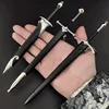 18-22cm Lord of F Rings Medieval Weapon Glamdring Aragorn Narthil Sword Metal Katana Samurai Sword Keychain Ornaments Gifts Toy 3