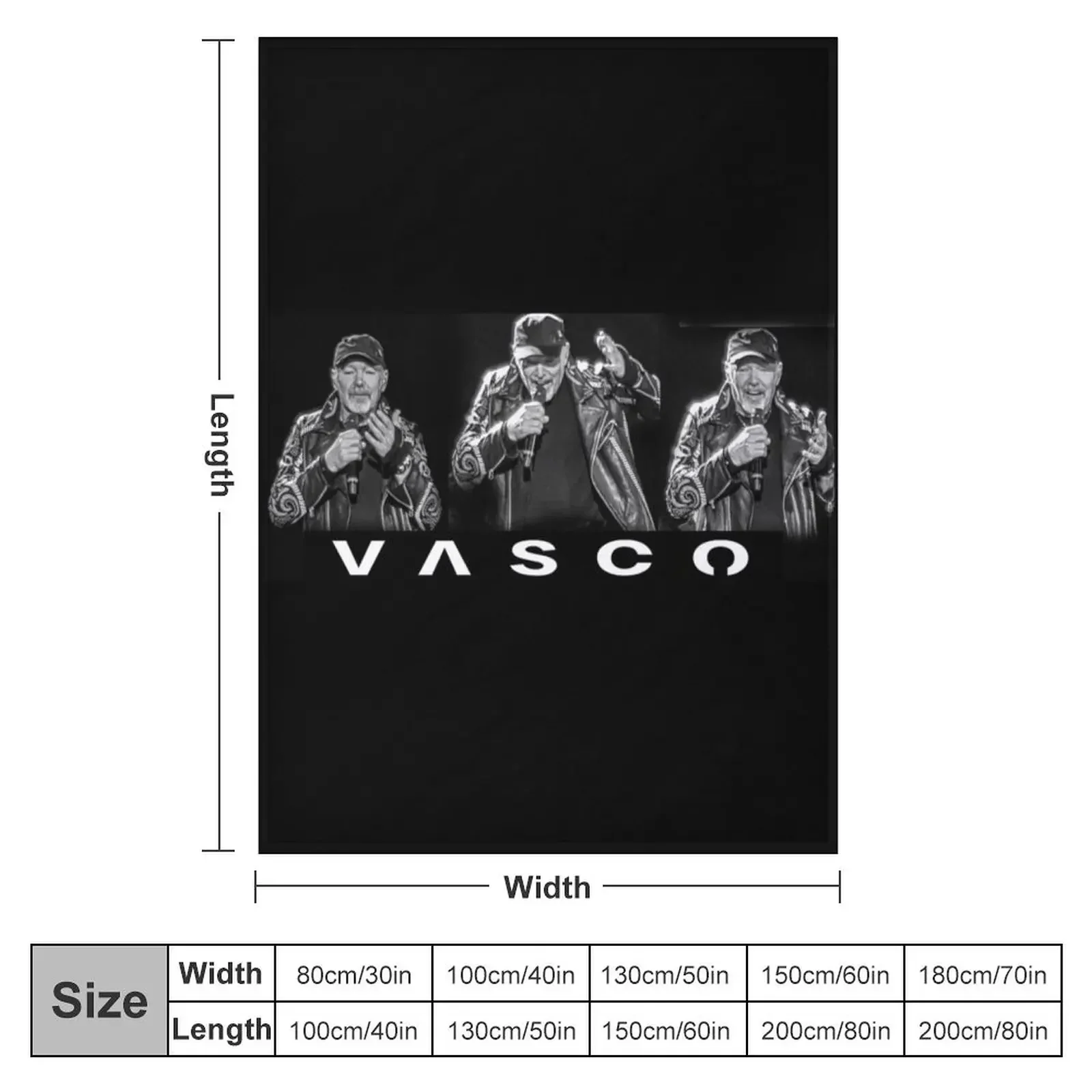 Vasco Rossi Throw Blanket bed plaid Thin Sofa Quilt Furrys Blankets