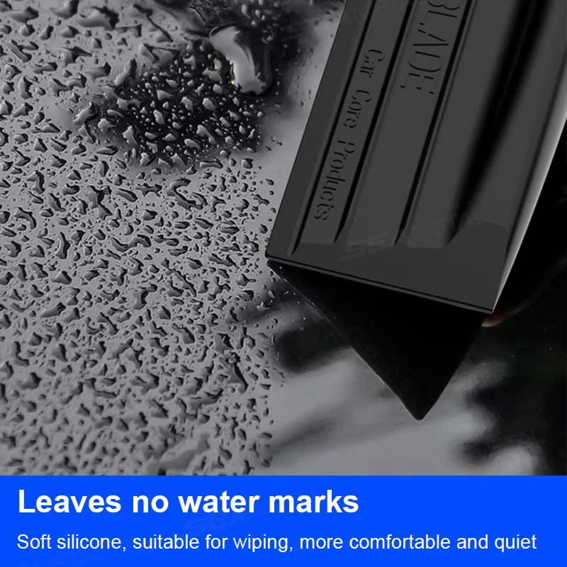 SEAMETAL Soft Silicone Handy Squeegee Car Wrap Tools Non-Scratch Car Window Wiper Drying Blade Clean Scraping Scraper Accessorie car wrapping tools,window wiper,silicone scraper,vinyl squeegee,silicone squeegee,window tinting squeegee,automotive film tools,window tint squeegee