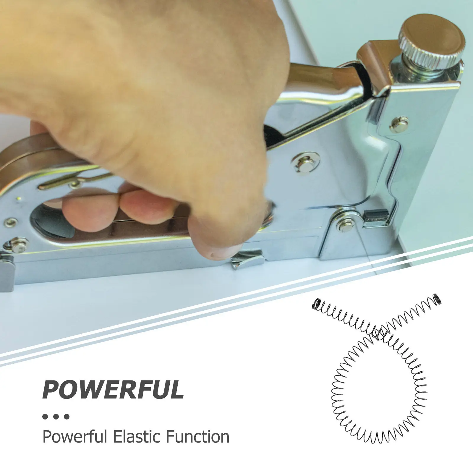 브래드 네일러용 5개입 푸시 핀 스프링 교체품, 고장력 탄소강 네일건 스프링, 전문 목공 도구