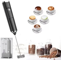 Mousseur à lait électrique, batteur à œufs sans fil, charge de Type C, 3 vitesses, Mini machine à mousse portable, fouet à café, outils de cuisine, nouveauté 2026 1