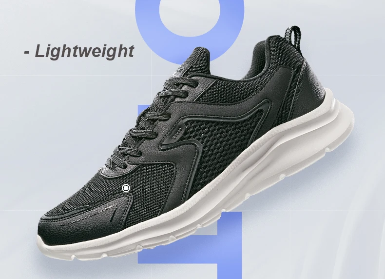 Description Picture 5 of itemXtep Sports Shoes Men's Mesh Breathable Running Shoes Winter Marathon Black White Men's Sports Shoes Sneakers Man 879119110110