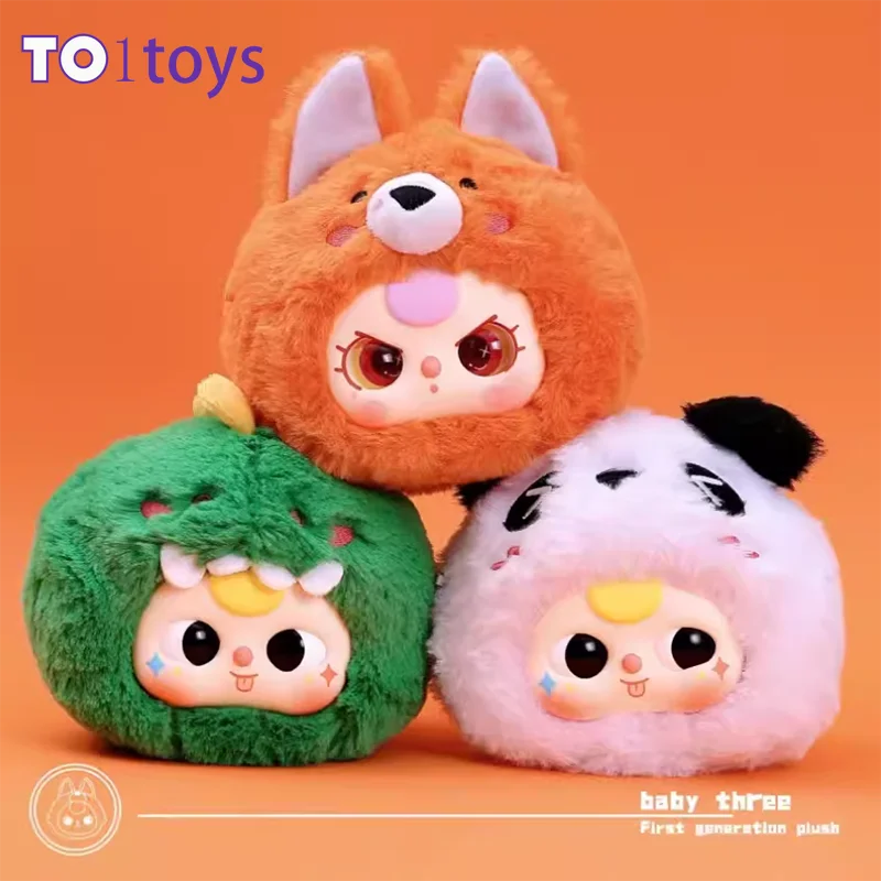Baby Three First Generation Plush Doll Blind Box Toys Mystery Box Caixa Misteriosa Mistery Box Kawaii Dolls Girl Birthday Gift