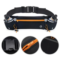 1PCS Multipurpose Running Belt with Integrated Water Bottles, Water Bottle Holder, Running Pouch Belt for Hiking, Climbing 2