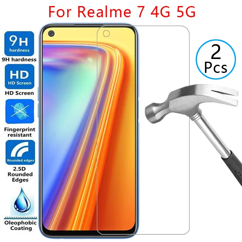 

Защита экрана из закаленного стекла для realme 7 5g, Обложка для realme7 6,5, защитный чехол для телефона realmi realmi7 realmy Kingdom