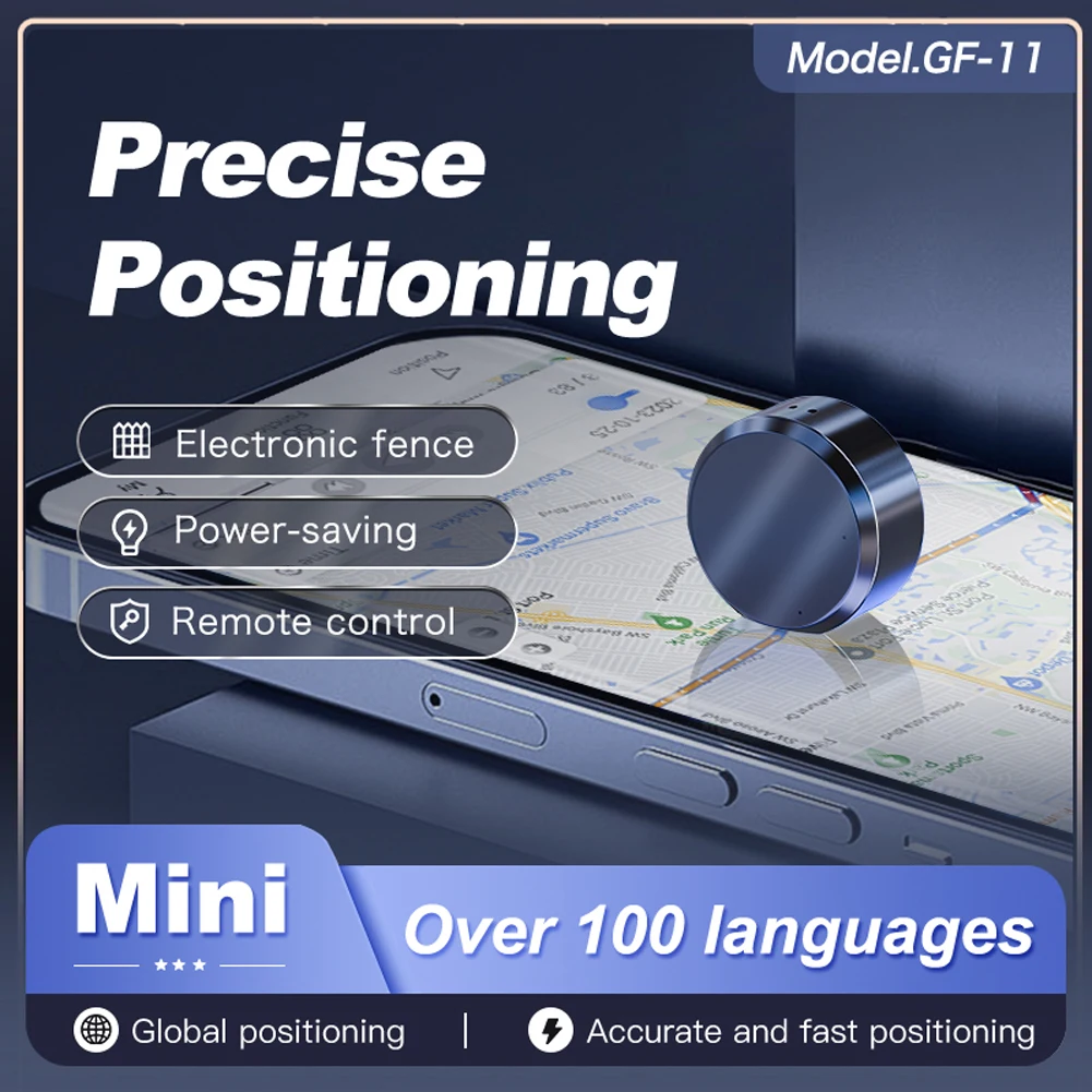 GF11 GF07 Car Vehicle Anti Lose Reminder Device Magnetic Pet Kids Wallet Positioning Finder Locator Historical Route Playback